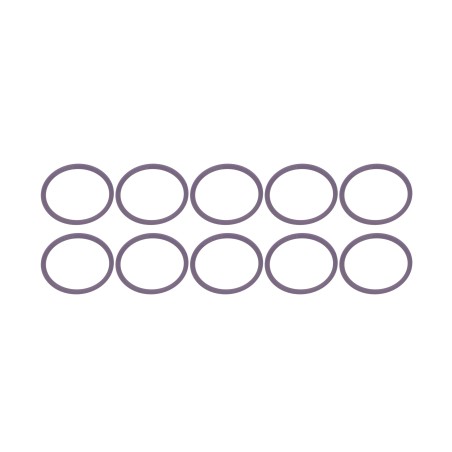 Paquete 10 pz, Liga tórica violeta 7200-017, 7200-0053 de inyector Diesel EUI Delphi para D12 Volvo 1677318