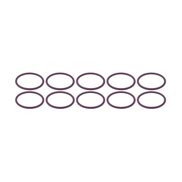 Paquete 10 pz, Liga tórica violeta 7200-016, 7200-0054 de inyector Diesel EUI Delphi para D12 Volvo 1677319 2