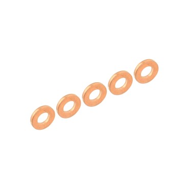 Juego de 5 arandela, rondana 9001-850A de inyector Diesel para JCB 444 CR
