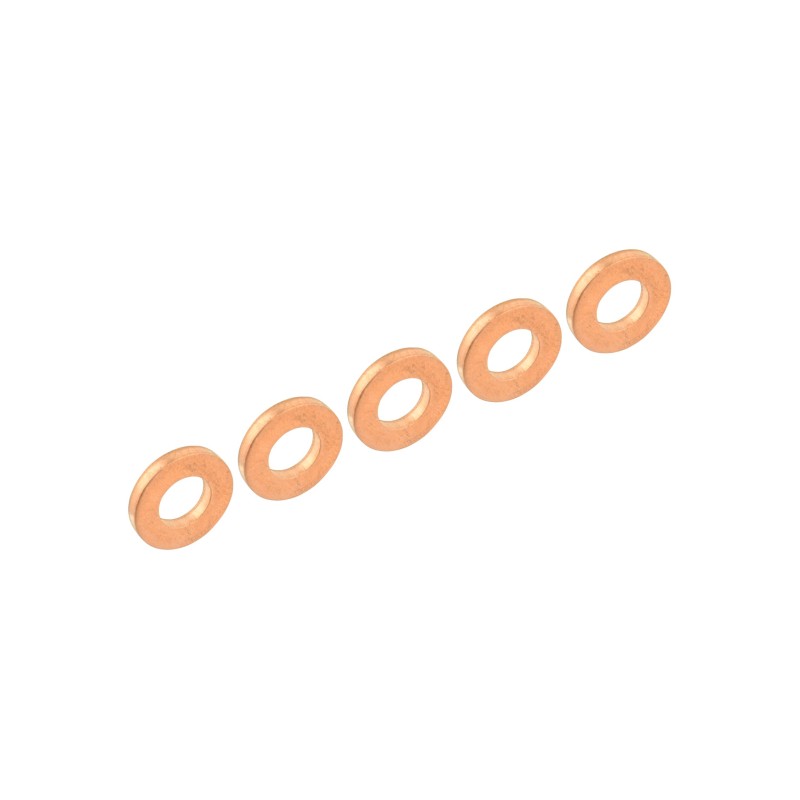 Juego de 5 arandela, rondana 9001-850A de inyector Diesel para JCB 444 CR