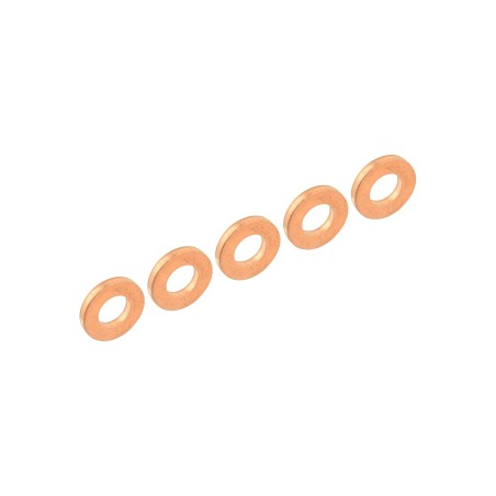 Juego de 5 arandela, rondana 9001-850A de inyector Diesel para JCB 444 CR