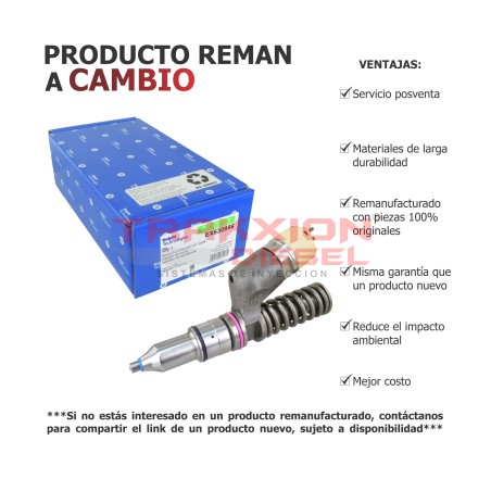 Inyector Diesel Reman para C15 3406E Cat 10R-0956 211-3022