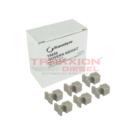 Kit de 6 contrapeso 19858 de gobernador de bomba Diesel Stanadyne