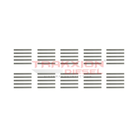 Paquete de 50 pernos pasador largo de inyector HEUI Diesel, Dipaco DPS0009 para 7.3 PowerStroke Ford, DT466 I530 Navistar