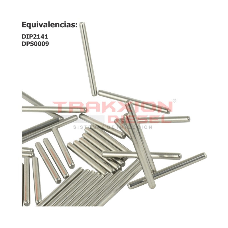 Paquete de 50 pernos pasador largo de inyector HEUI Diesel, Dipaco DPS0009 para 7.3 PowerStroke Ford, DT466 I530 Navistar