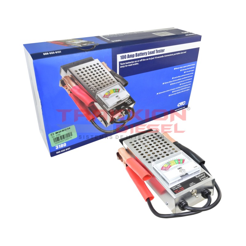 Kit de prueba de carga de Batería de 100 A Otc 3180