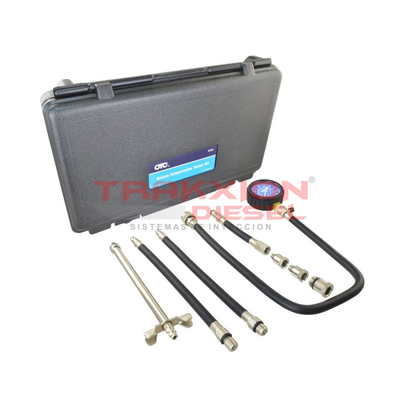Kit de probador de compresión OTC 5605 con estuche de transporte