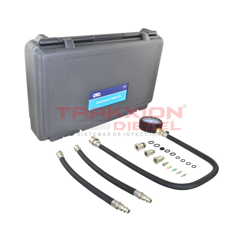 Kit probador de compresión Automotriz Profesional OTC 5606