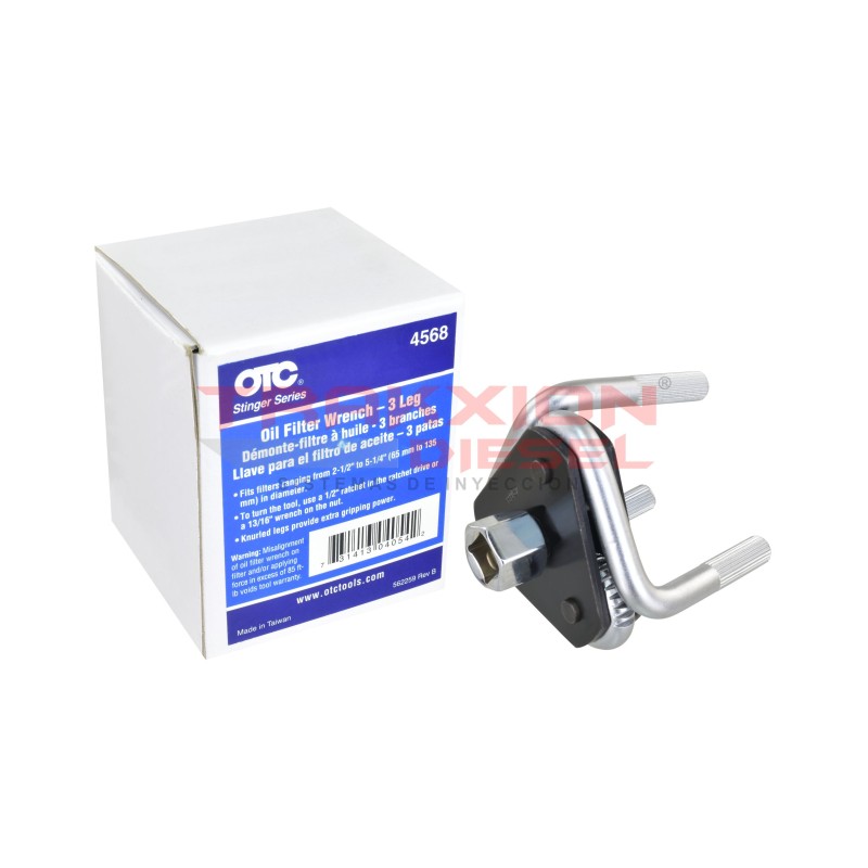 Llave Para Retirar Filtro De Aceite Autoajustable Otc 4568