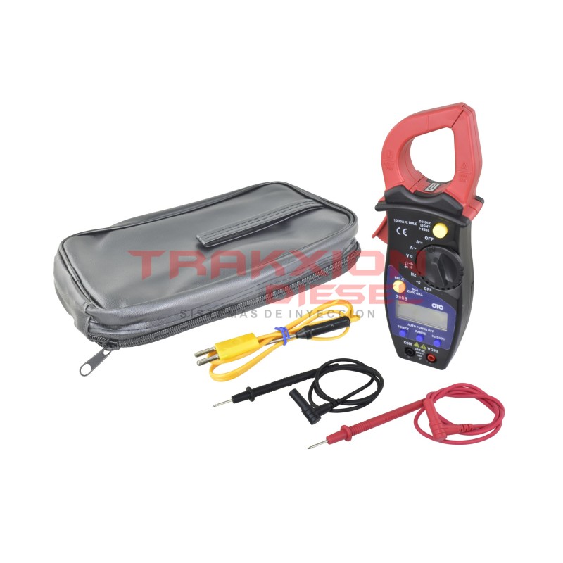 MULTIMETRO CON PINZA AMPERIMETRICA OTC 3908