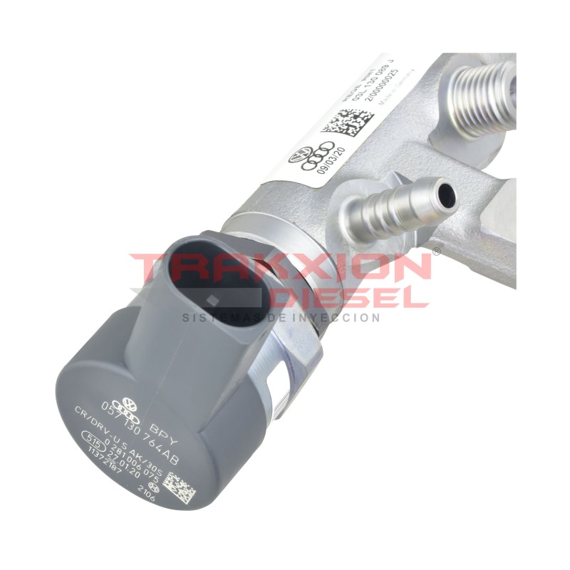 RIEL ACUMULADOR DE PRESION, 2.0L TDI, 2017 AMAROK & CRAFTER, VOLKSWAGEN