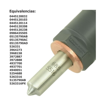 Inyector diesel Dodge Ram Cummins 5.9 ISB Common Rail