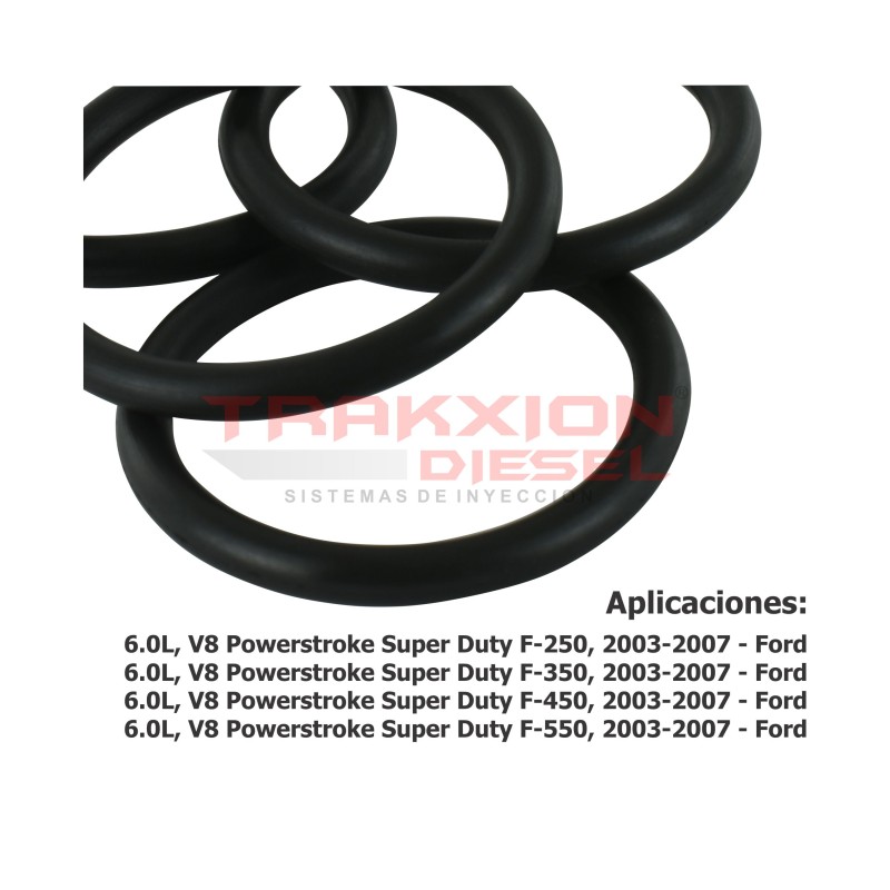 Kit de ligas AP0070 de riel de alta presión de aceite para 6.0 PowerStroke V8 Super Duty, Ford