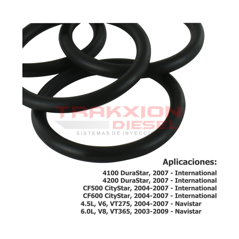 Kit de ligas AP0070 de riel de alta presión de aceite para 6.0 PowerStroke V8 Super Duty, Ford