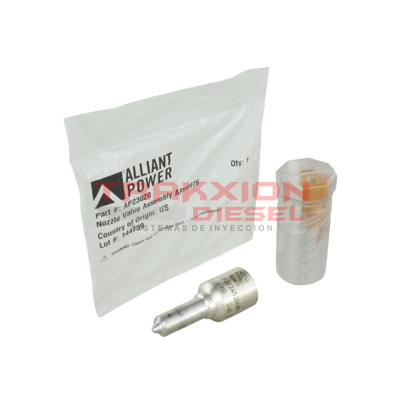Tobera AP23020, V0803P150 Alliant Power de inyector Diesel HEUI G2.9 para MaxxForce 210-225 HP, Navistar, DT466 International