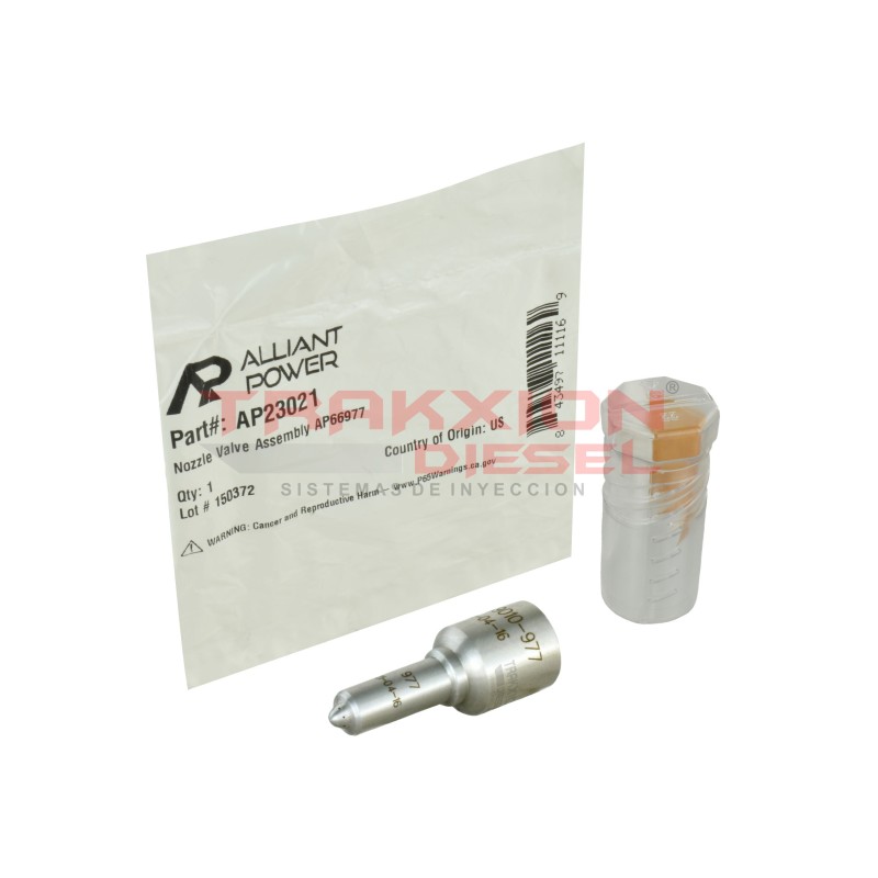 Tobera AP23021 Alliant Power de inyector Diesel HEUI G2.9 para MaxxForce 245-285 HP, Navistar, DT466 International