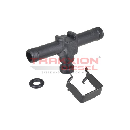 Conexión conector de retorno T de inyector Diesel Denso para L200 Mitsubishi, 2.2L Transit Ford 2008-2009, Isuzu ELF 100, 300