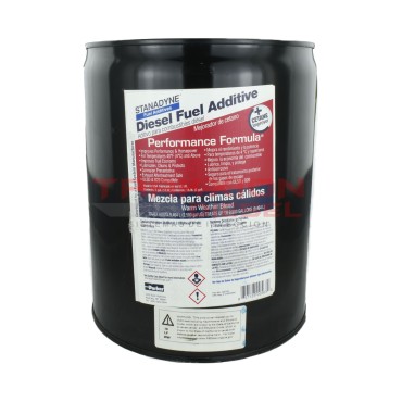 Aditivo diesel clima cálido performance rojo 5 galones (19L) rinde 9,464 L 43574S