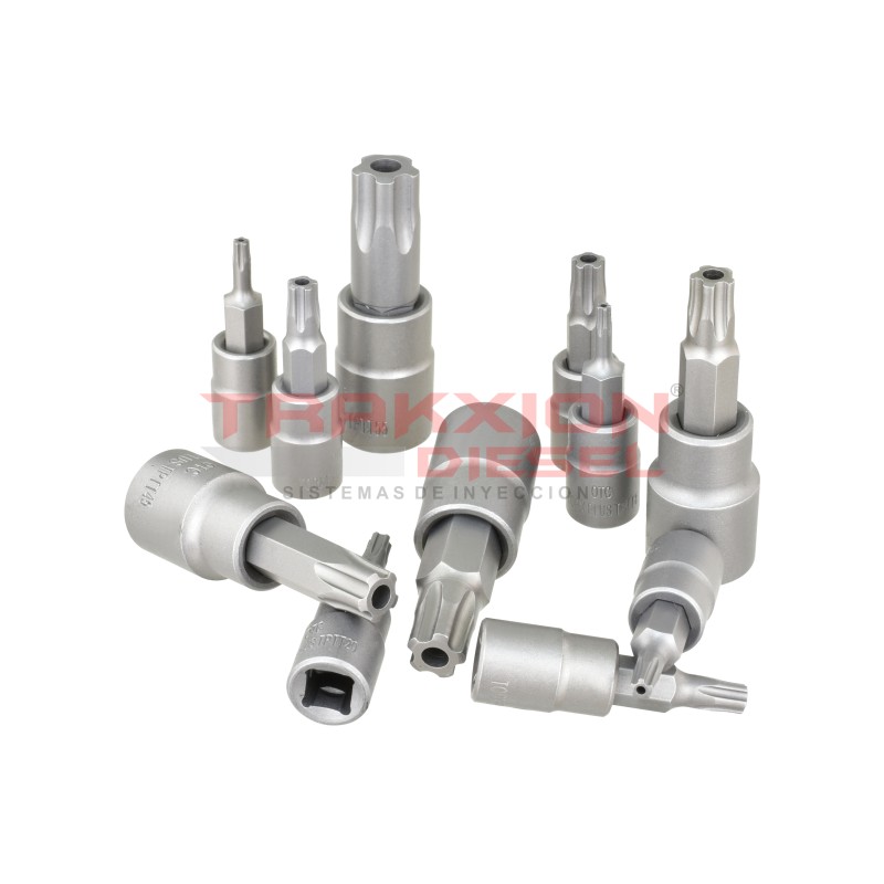 Juego De Llaves De Vaso Torx Plus A Prueba De Manipulaciones De 11 Piezas Otc (5905)