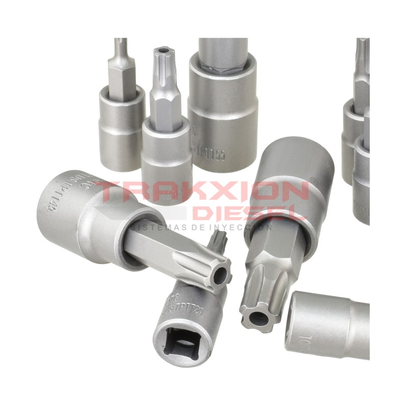 Juego De Llaves De Vaso Torx Plus A Prueba De Manipulaciones De 11 Piezas Otc (5905)