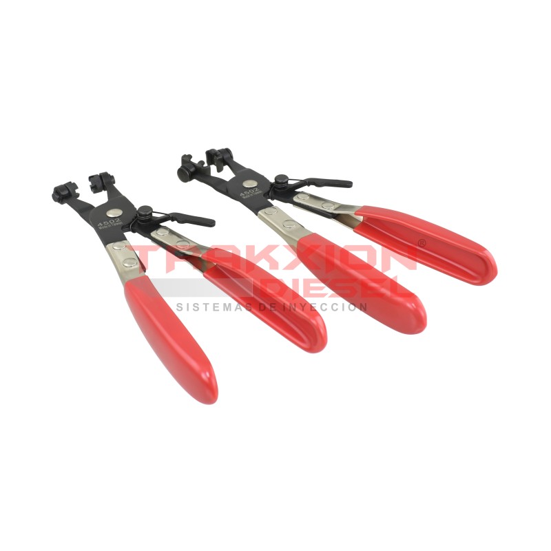 Kit de 2 pinzas para abrazaderas de manguera OTC 4502