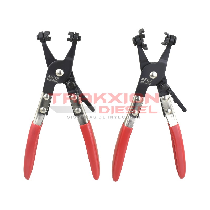 Kit de 2 pinzas para abrazaderas de manguera OTC 4502