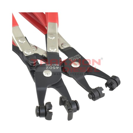 Kit de 2 pinzas para abrazaderas de manguera OTC 4502