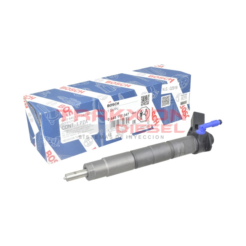 Inyector Piezoeléctrico Diesel Bosch para OM654 Sprinter, Vito, 2020-2025, Mercedes Benz, 0445117047, 0445117048, A6540700187