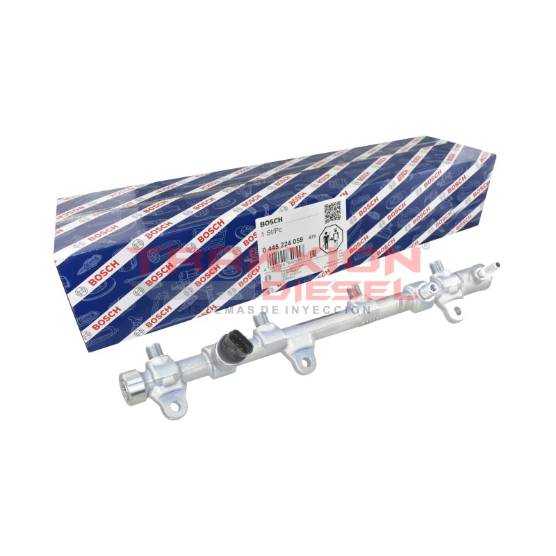 Riel tubo de alta presión Diesel Original Bosch para 2.8 ISF Cummins, T140 JAC Truck, 0445224059, 5259557