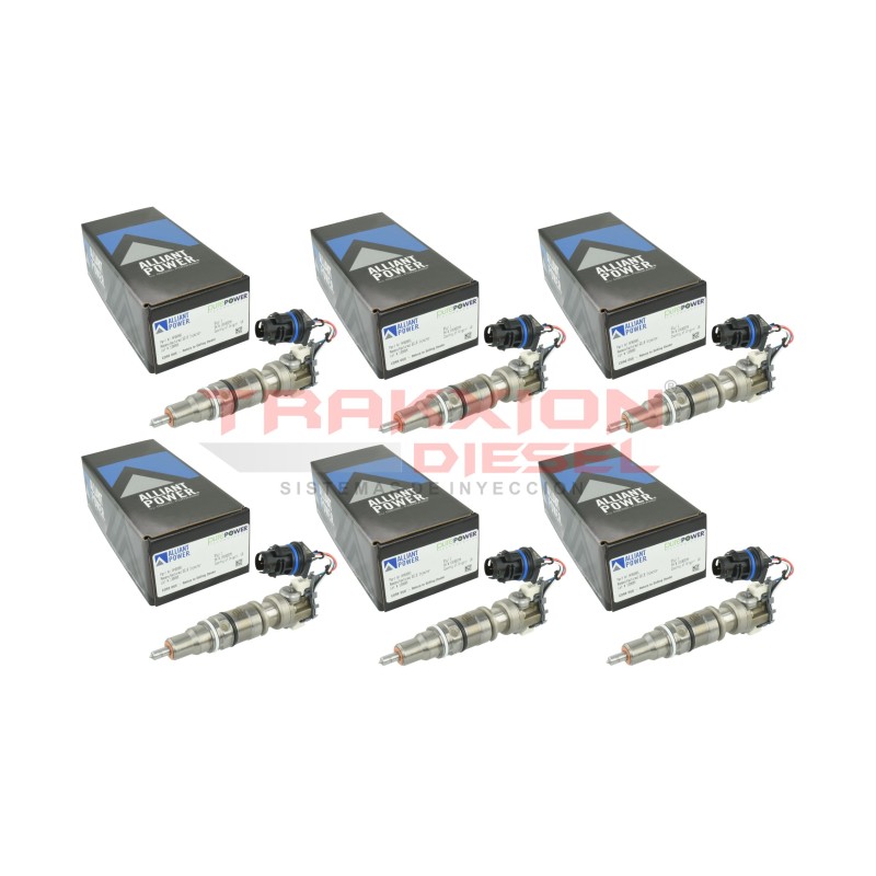 Juego de 6 Inyectores Diesel HEUI G2.8 6.0L PowerStroke Ford AP60901 4C3Z9E527BRM 1878284C91