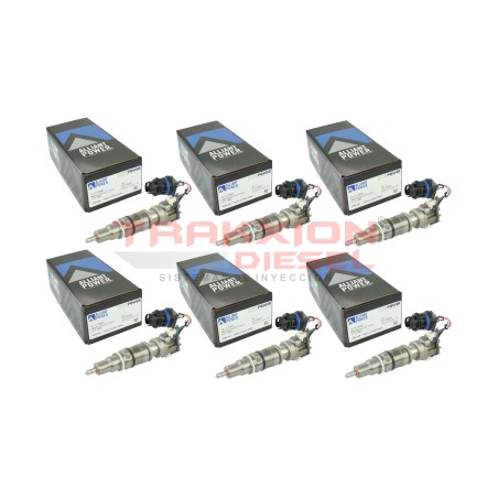 Juego de 6 Inyectores Diesel HEUI G2.8 6.0L PowerStroke Ford AP60901 4C3Z9E527BRM 1878284C91