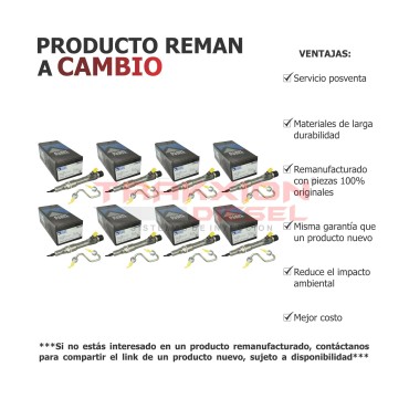 Juego de 8 Inyectores CR Diesel 6.4L PowerStroke Super Duty F-250 F-350 F-450 F-550 Ford AP64900