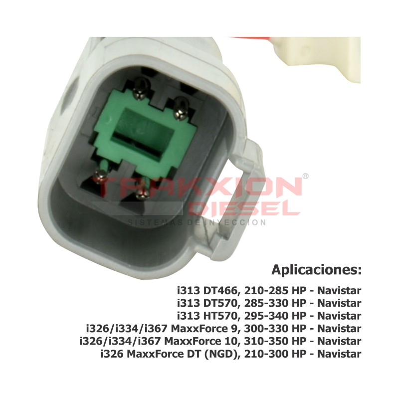 Bobina solenoide de inyector Diesel G2.9 i313 MaxxForce DT466E Navistar & International AP23011
