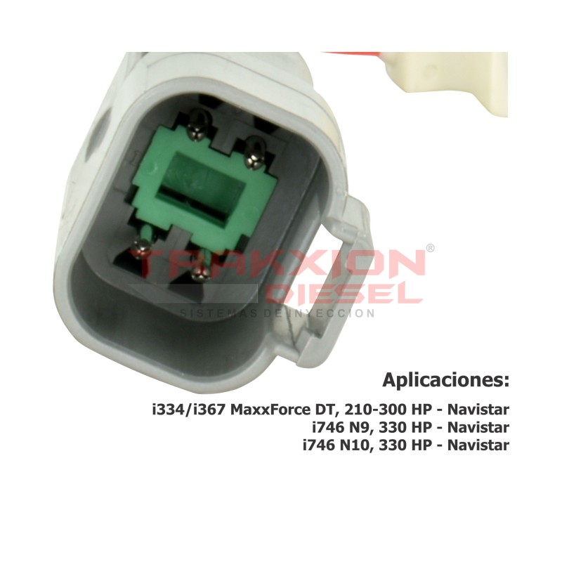 Bobina solenoide de inyector Diesel G2.9 i313 MaxxForce DT466E Navistar & International AP23011