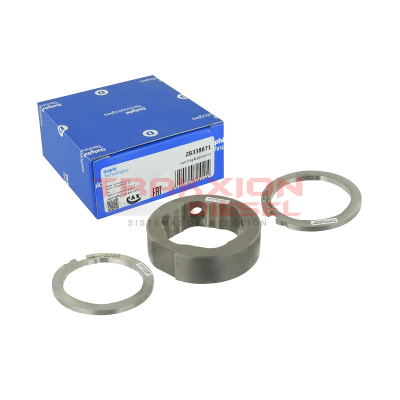 Conjunto anillo aro de levas y placas de bomba Diesel Delphi, 28338671