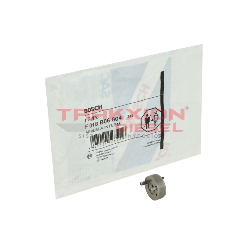 Disco intermedio F00ZZ20000, F018B06804, 1774409 de inyector Diesel Bosch para Scania