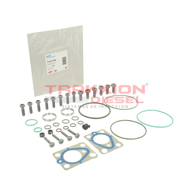 Kit de juntas 7135-526 de bomba Diesel Delphi para JCB 4.4L
