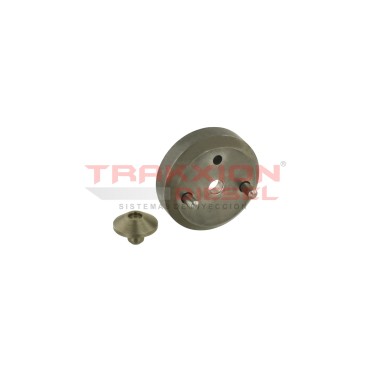 Kit 7135-487 disco intermedio y tope de presión de inyector Diesel Delphi para D12 Volvo 9700, 20440388 2