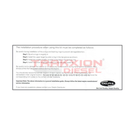 Kit ligas HTK112 de inyector Diesel para C13, C15, 3406E, CAT, RTF26300, 1895390, 2303775, 2481394, 189-5390, 230-3775, 248-1394