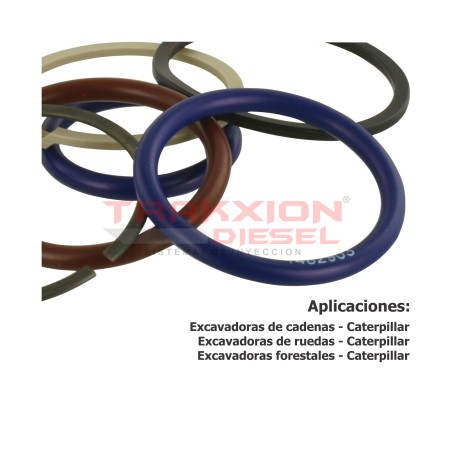 Kit de ligas externas Delphi HTK124 de inyector Diesel para 3126B CAT Caterpillar, DPS0025, 2421539, 242-1539, M-2421539