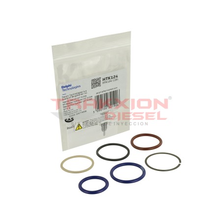 Kit de ligas externas Delphi HTK124 de inyector Diesel para 3126B CAT Caterpillar, DPS0025, 2421539, 242-1539, M-2421539