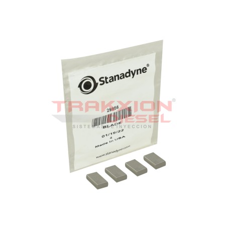 Kit de 4 aspas 29856 de bomba Diesel Stanadyne