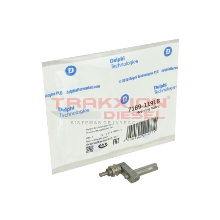 Válvula dosificadora 7189-119LB (L4, L5, L6) de bomba Diesel DP210 CAV Delphi