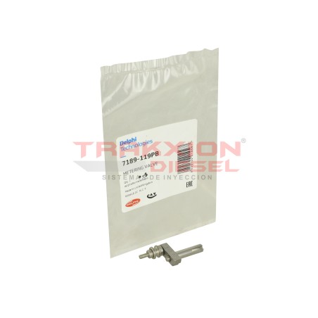 Válvula dosificadora 7189-119PB (P4, P5, P6) de bomba Diesel DP210 CAV Delphi
