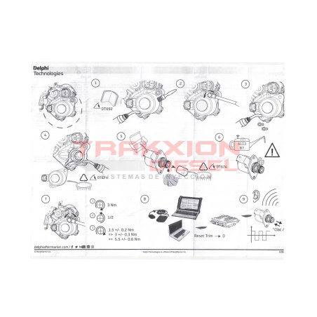 Válvula de control de presión Diesel para OM651, Sprinter 2009-2019, Vito 2010-2019, Viano 2010-2014, Mercedes Benz, 7135-818