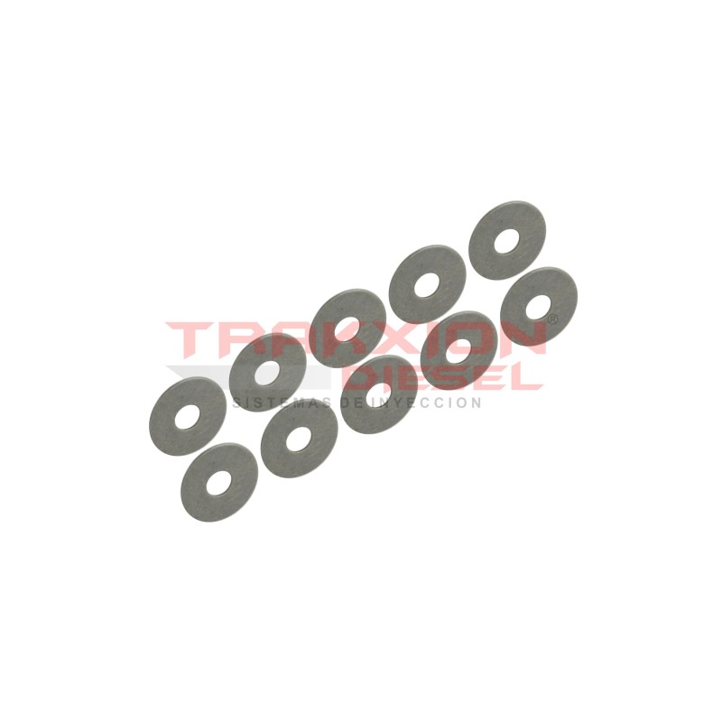 Set de 10 arandela 780061 de 0.178mm (0.007) de inyector Diesel Stanadyne