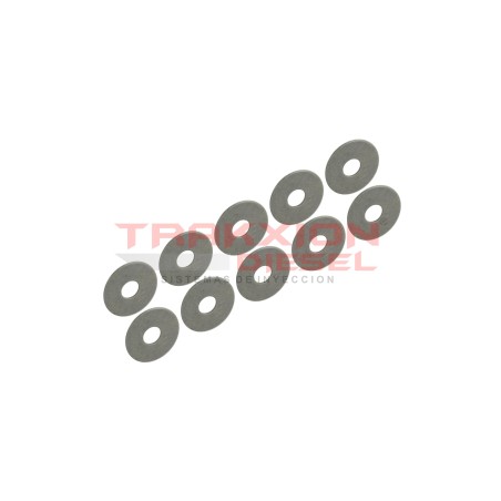 Set de 10 arandela 780061 de 0.178mm (0.007) de inyector Diesel Stanadyne