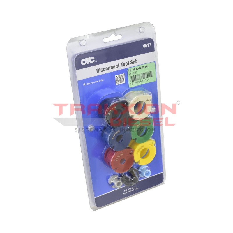 Ahorcadores para mangueras de combustible y aire acondicionado 9 piezas OTC6517