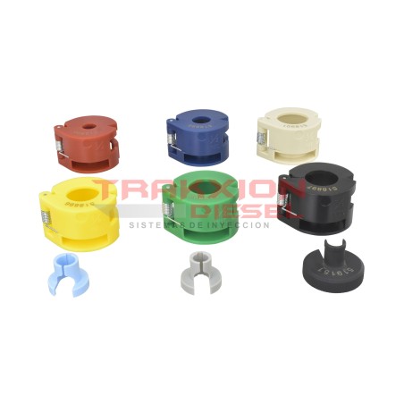 Ahorcadores para mangueras de combustible y aire acondicionado 9 piezas OTC6517