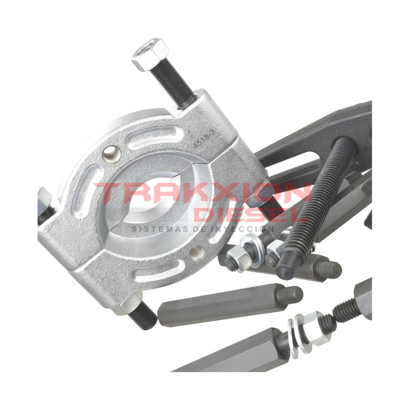 Juego de extractor/separador de baleros tipo barra de 5 toneladas OTC 4518